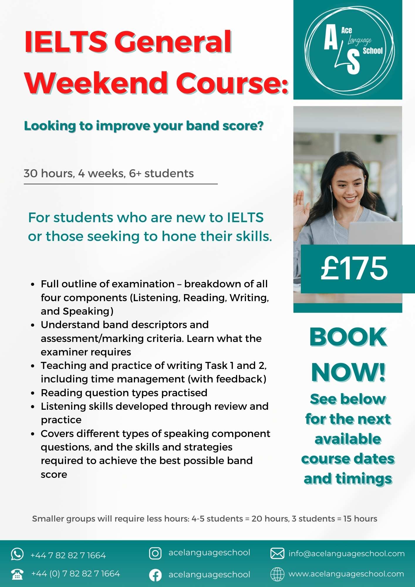 IELTS Weekend Group Course (General)